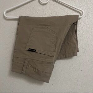 Dickies Juniors Khaki Bermuda Shorts Size 15/32 Flex Utility Twill